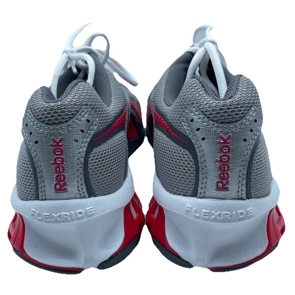 Reebok Flexride Woman’s Athletic Running Shoes RB 911 FLU Grey Pink Size 10 - Picture 4 of 8